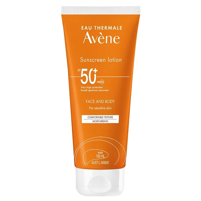 comfortable travel gears - Avene Face & Body Sunscreen Lotion 